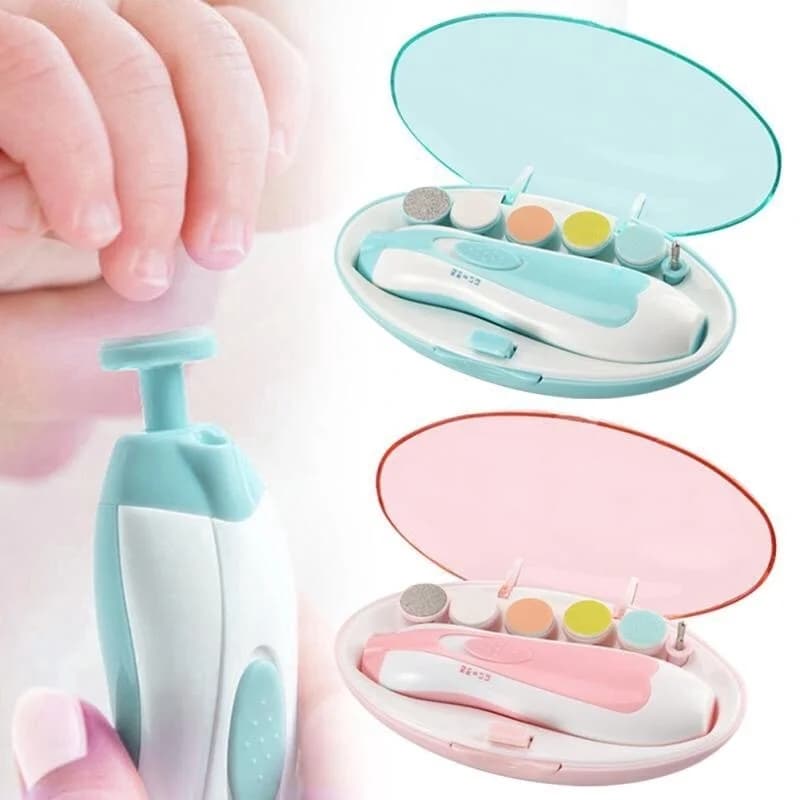 Coupe-ongles électrique pour bébé, outil de polissage des ongles pour enfants, soins pour bébé, coup