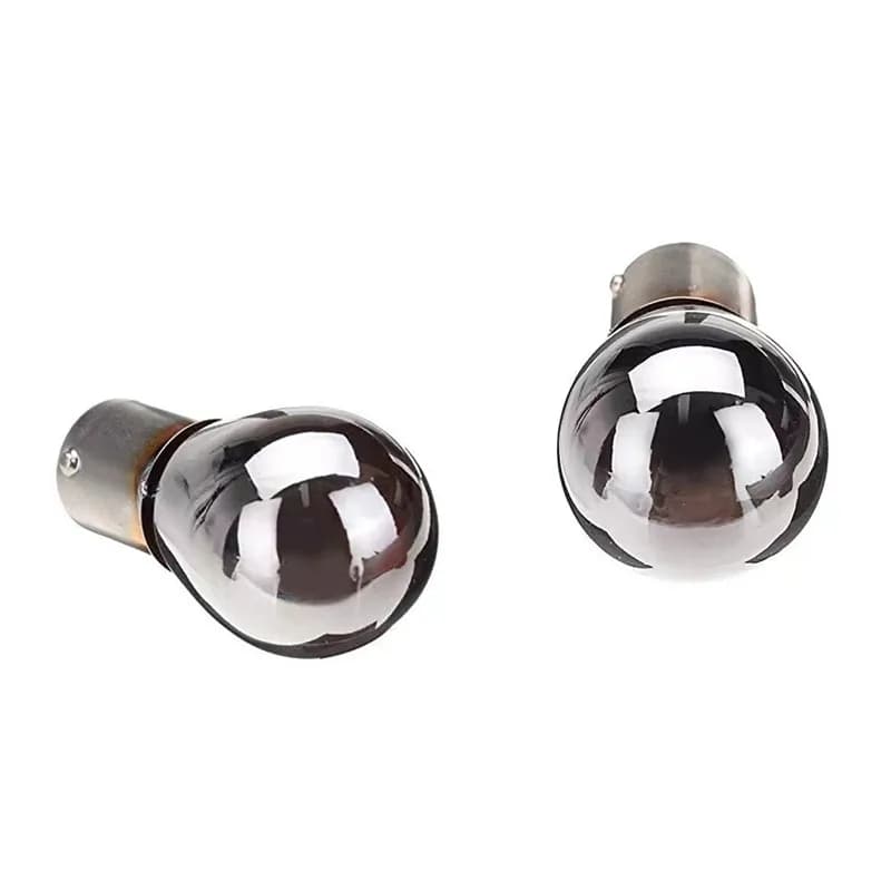 Ampoule chromée ambre 581 py21w S25 bau15s, clignotant invisible 1156 12v21w, lampe de signalisation
