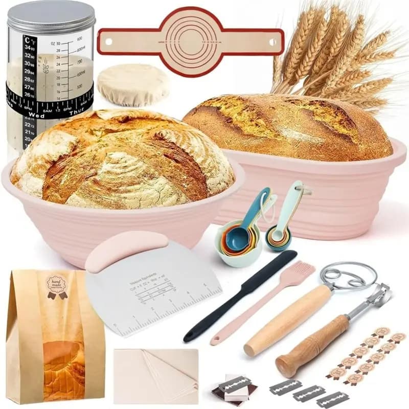 Mélangeur de boulangerie KYCOR inclus dans le kit de culture de levure, avec panier de fermentation 