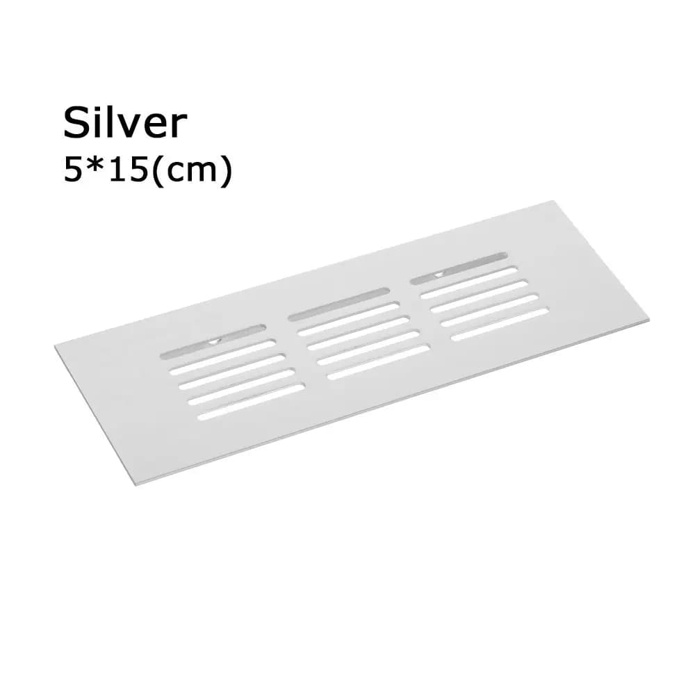 Couvercle de Ventilation en Alliage d'Aluminium, Grille de Ventilateur, Placard de Chaussures, Ornem
