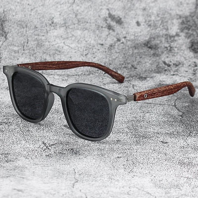 Nouvelles lunettes de soleil vintage pour hommes, monture PC, verres classiques de marque, verres tr