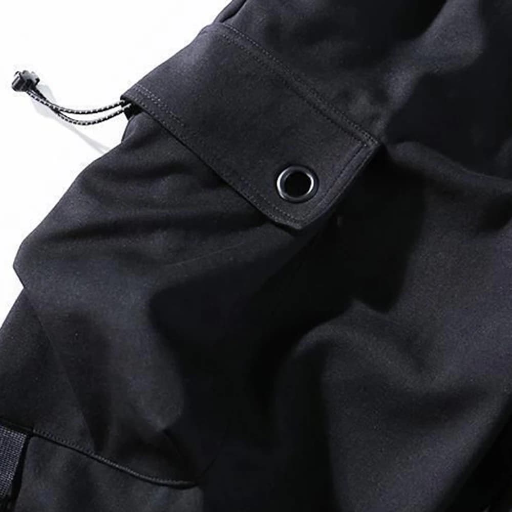 Sarouel ample hommes Cargo pantalon Hip Hop extérieur décontracté cheville longueur pantalon mode St