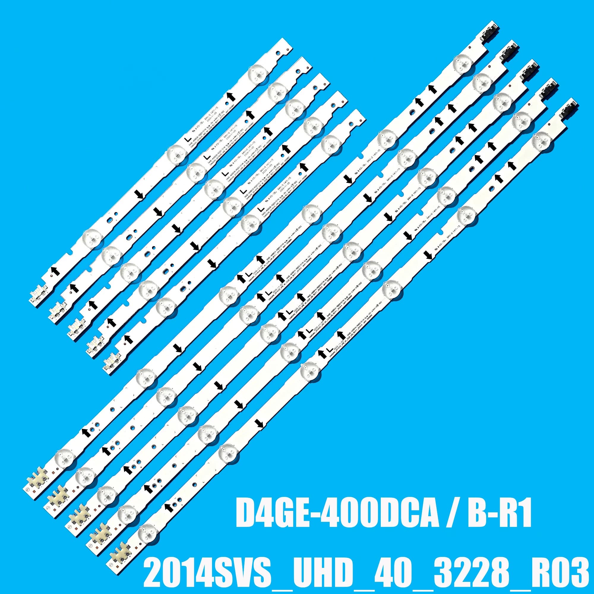 Rétro-éclairage LED pour UE40H5000 UE40H6500 UE40H5500 UE40H6200 D4GE-400DCB-R2 UE40H5100 CY-GH040HG