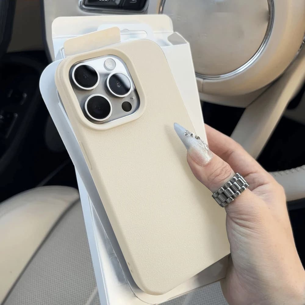 Coque de téléphone en cuir pour iPhone 17 Pro Max 16 13 11 15 14 Plus 12 17 Air 17Promax 16promax, a