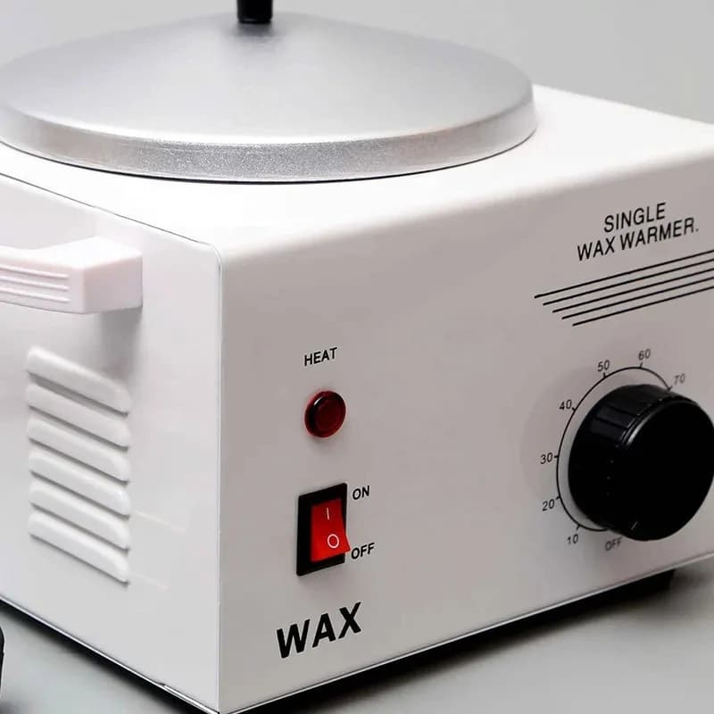 Pot d'épilation électrique pour la peau du visage, chauffage d'avertissement, température réglable, 