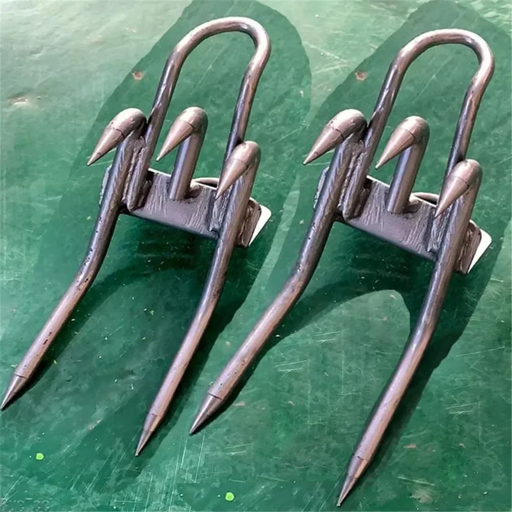 Outil d'escalade d'arbre, pointes d'escalade pour chaussures de chasse, escalade d'arbre en acier, c