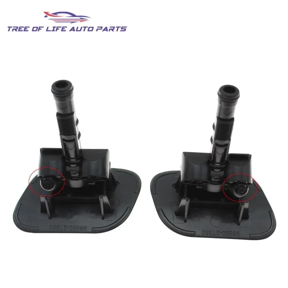 Couvercle de capuchon de buse de pulvérisation, cylindre de lavage de phare avant pour Kia Optima K5
