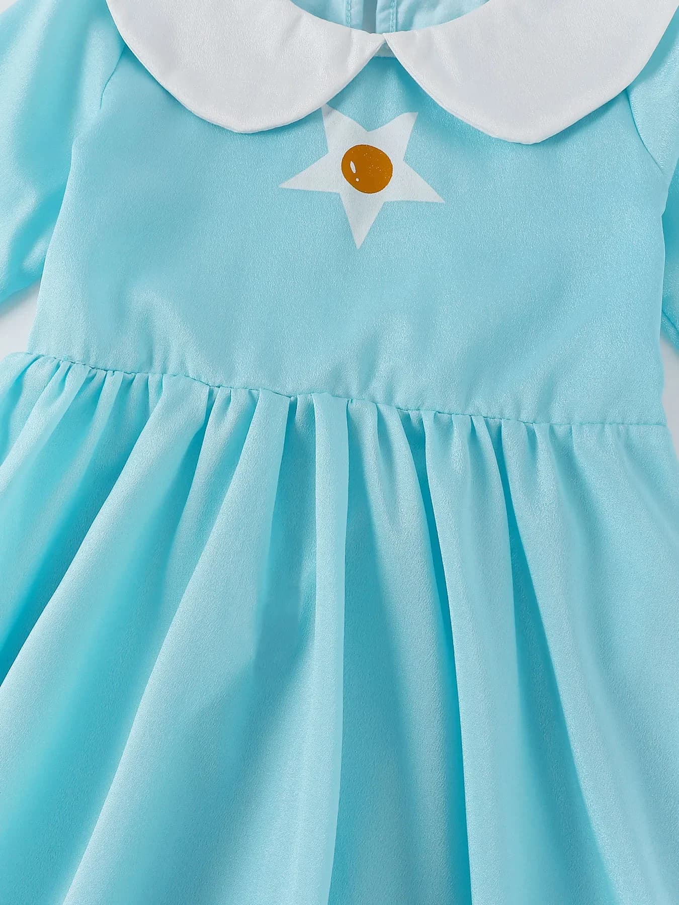Robe Rosalina pour filles, costume d'Halloween pour enfants, robe de princesse à manches longues pou