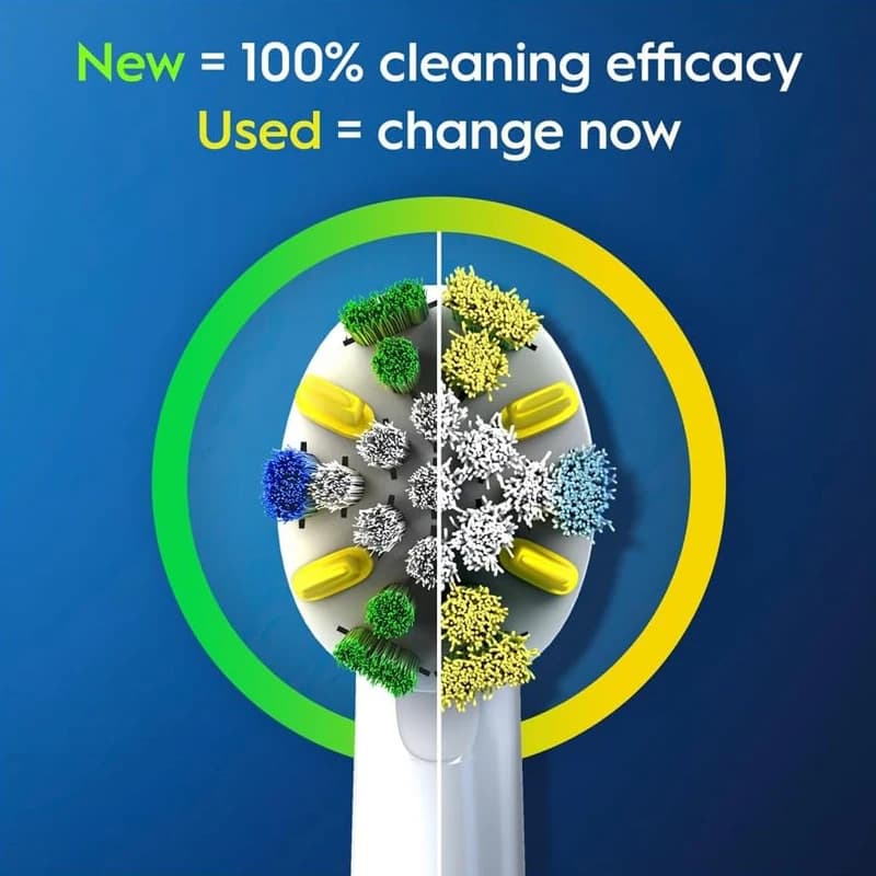 Oral-B Floss Action Remplacement Tête de brosse à dents électrique Recharge pour brosses à dents éle