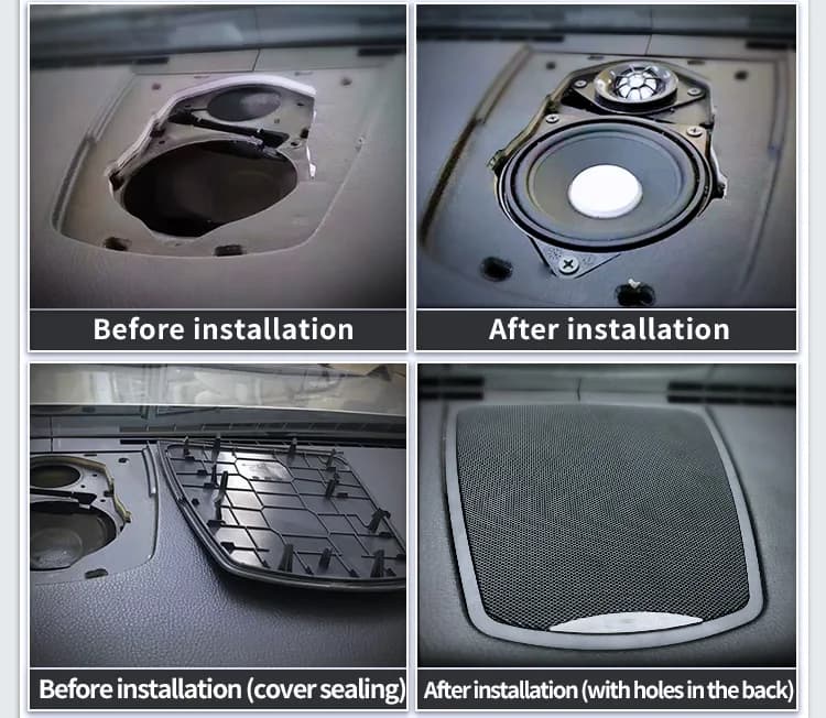 Couvercle de circulation de twecirculation de porte avant de voiture pour BMW F10, F11, série 5, têt