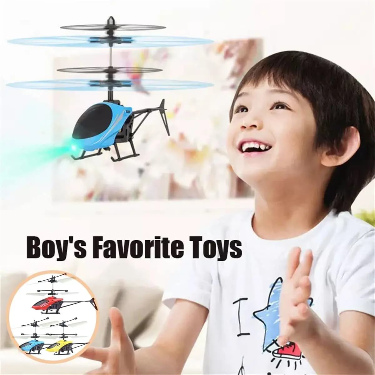 Mini drone RC rechargeable, télécommandé, sûr, résistant aux chutes, hélicoptères RC, jouets pour en