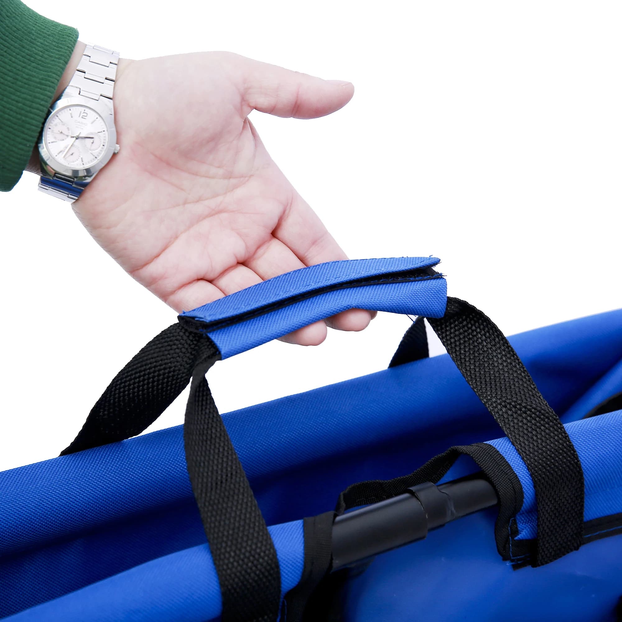 QuestionVoiture pliable avec roues, adaptée aux courses de jardin, sports d'extérieur, tout terrain,