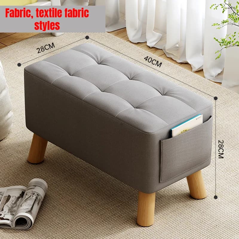 Petit tabouret pour la maison, tabouret de canapé minimaliste pour salon, tabouret de table basse, r