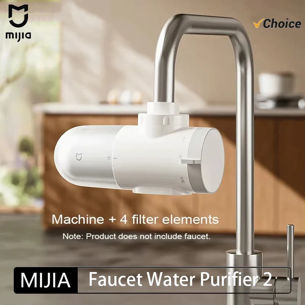 Purificateur d'eau pour robinet MIJIA 2024, nouveau modèle original, pour la cuisine, filtre à eau v