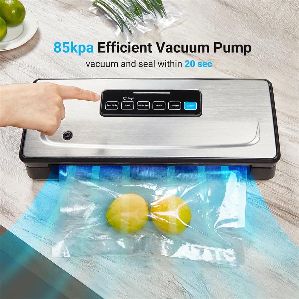 INKBIRD – scelleuse de sacs en plastique, Machines de scellage sous vide avec Modes d'emballage sec/