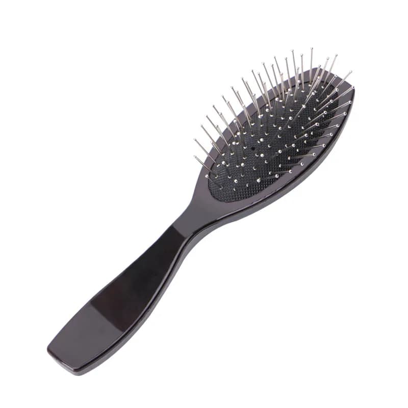 Brosse de peigne professionnelle antistatique en acier pour les Extensions de cheveux de perruque tê