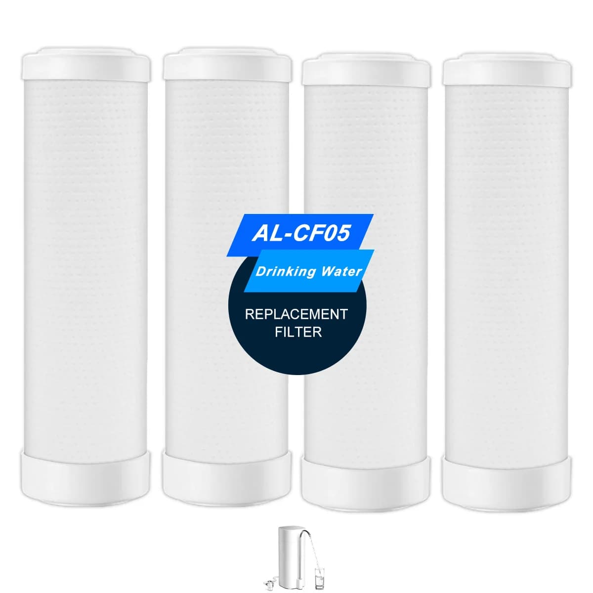 Filtre de remplacement pour robinet de comptoir ALTHY AL-CF05, filtre à eau potable, purificateur, s
