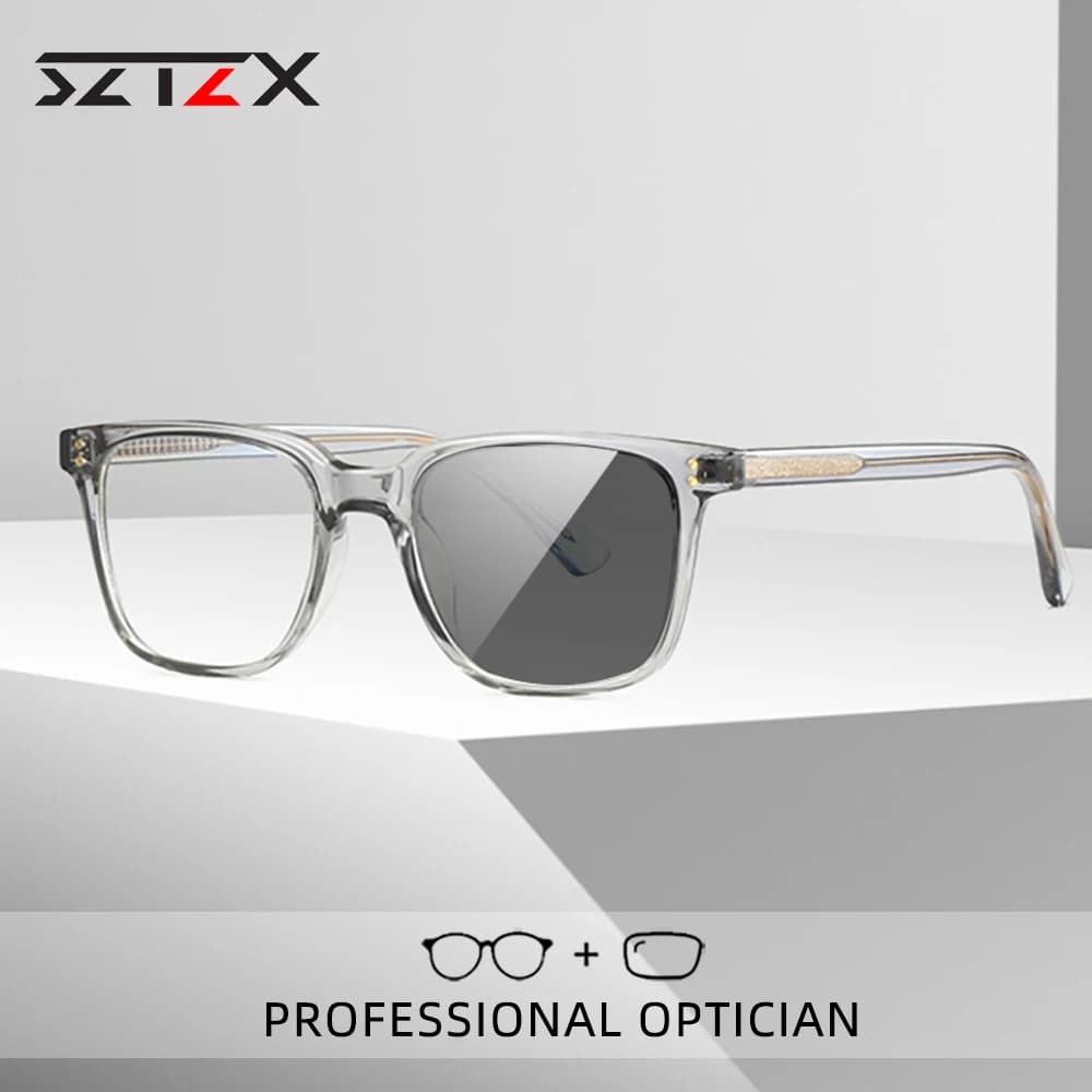 SZTZX nouvelle mode Anti lumière bleue lunettes de lecture femmes photochromique myopie hypermétropi
