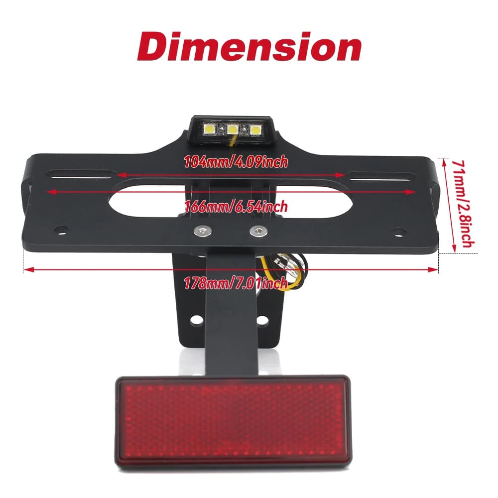 Support de plaque d'immatriculation de moto, pour KTM 1390 Super Duke R /R Evo 990 Duke 2024 2025 ​ 