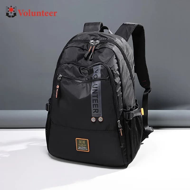VOLUNTEER sacs à dos pour hommes nouveau voyage ordinateur collège sac à dos homme mode grande capac
