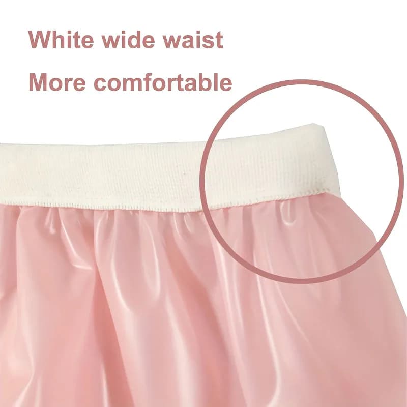 Culotte réutilisable en plastique pour bébé et adulte, couvre-couche, culotte