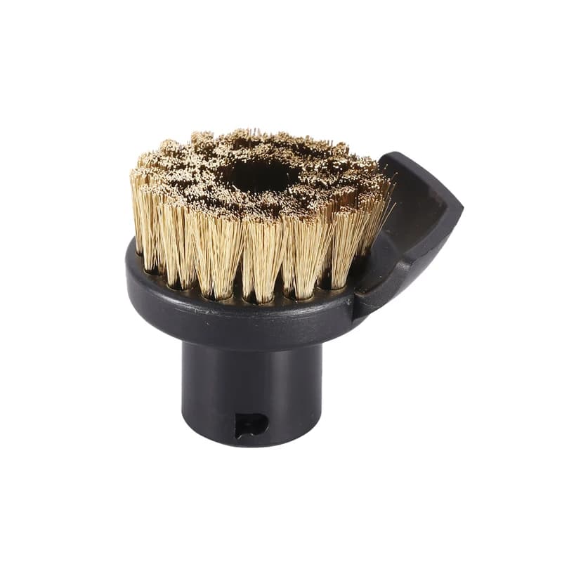 Brosses de nettoyage rondes avec grattoir pour Karcher SC1 SC2 SC3 SC4 SC5 SC7 CTK10, accessoires po