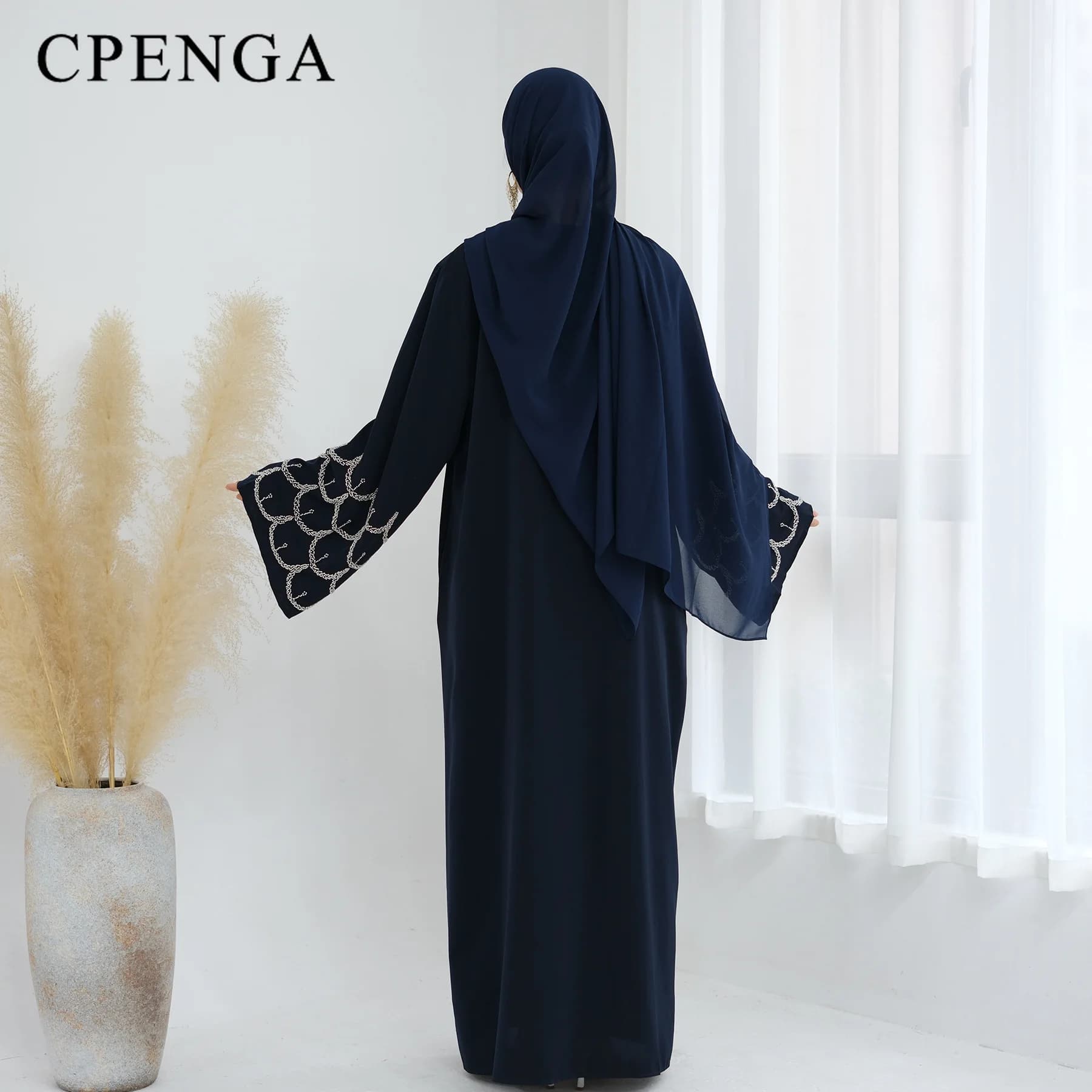 Tenue islamique du moyen-orient pour femmes musulmanes, Robe Abaya de luxe, dubaï, modeste, Cardigan
