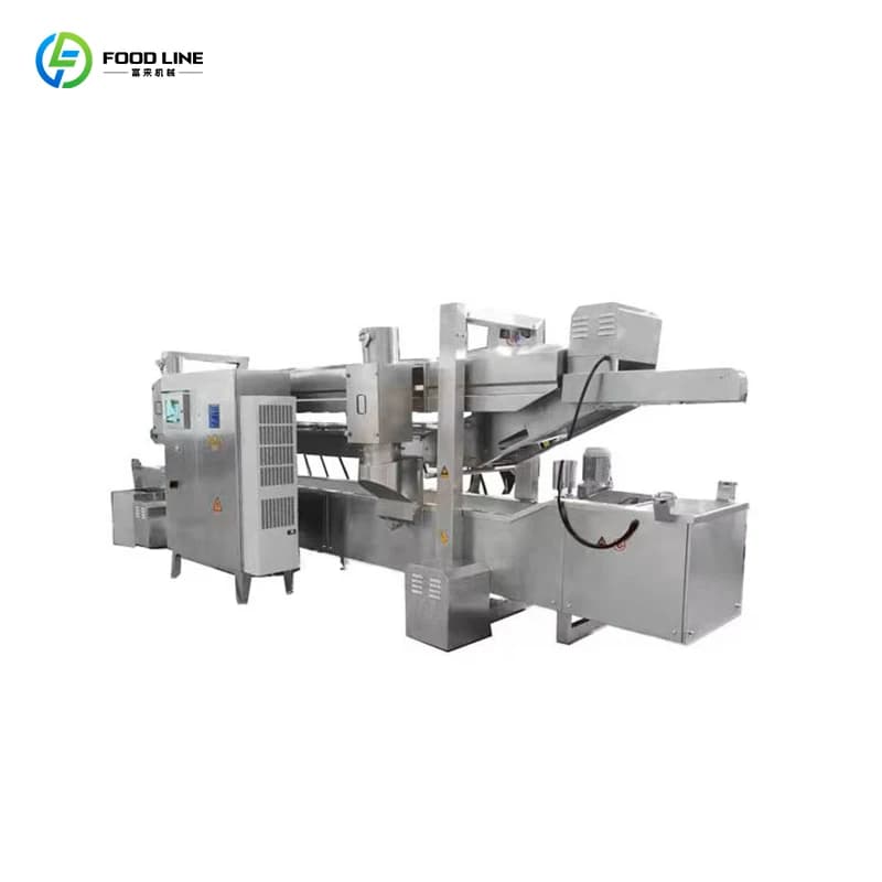 Ligne de production de machines à fabriquer des chips de pommes de terre, petite, entièrement automa