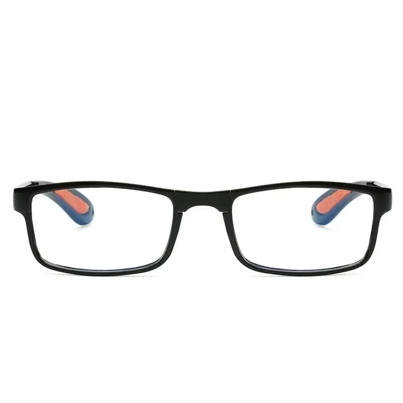 Lunettes de lecture pliantes avec étui, Anti-lumière bleue, presbytie rétro unisexe, lunettes de poc