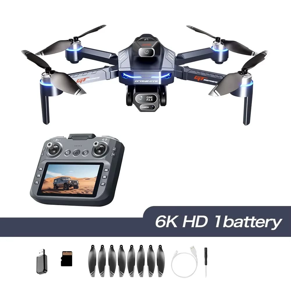Nouveau drone télécommandé avec écran 4,3 pouces, caméra HD 8K, FPV, quadricoptère, photographie aér