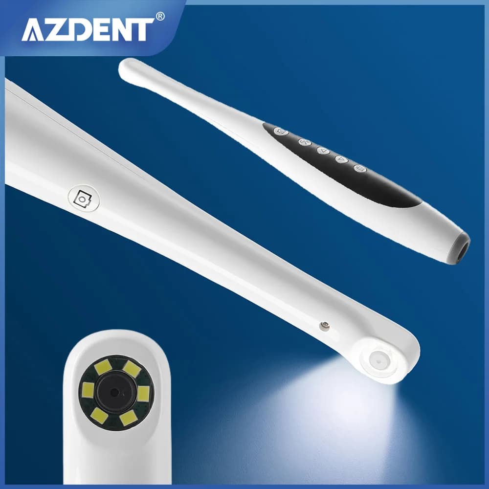 Caméra intra-orale dentaire LED AZDENT, caméra d'examen intra-oral USB haute résolution