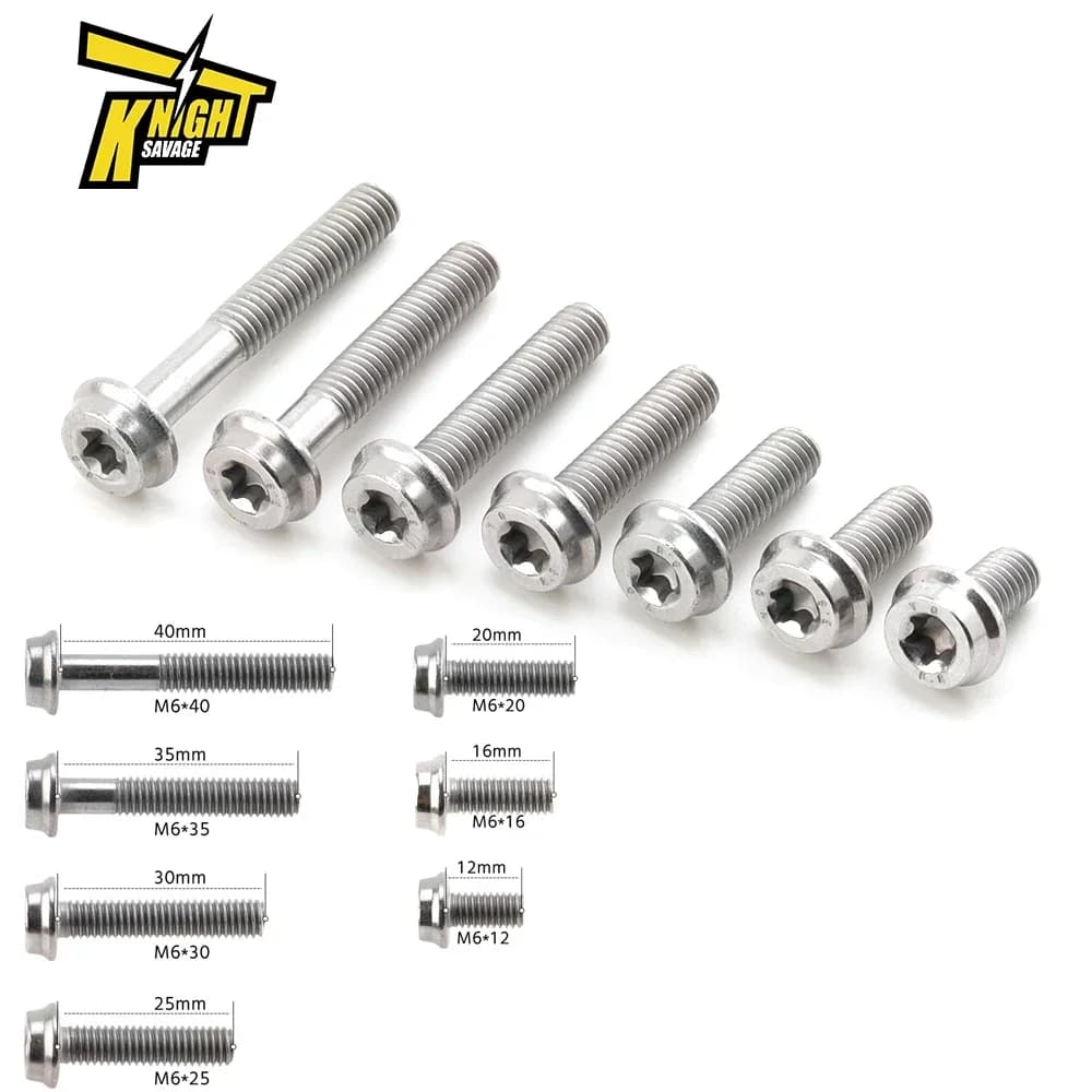Boîtier de protection de moteur gauche droite pour Moto BMW, 6mm, boulon à vis couvert, accessoires,