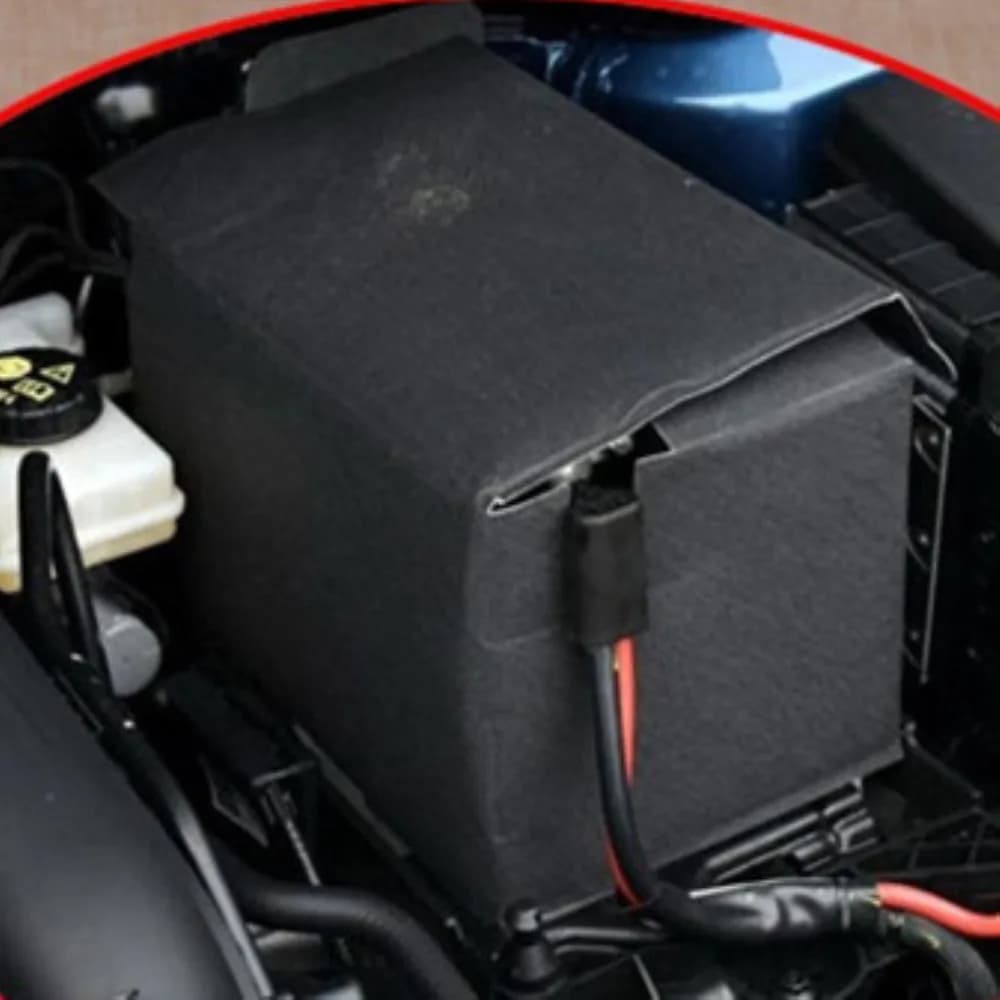 Housse de protection contre le gel pour batterie 1K0915411A, pour Passat B6 5Q Golf MK5 6 Jetta MK6 