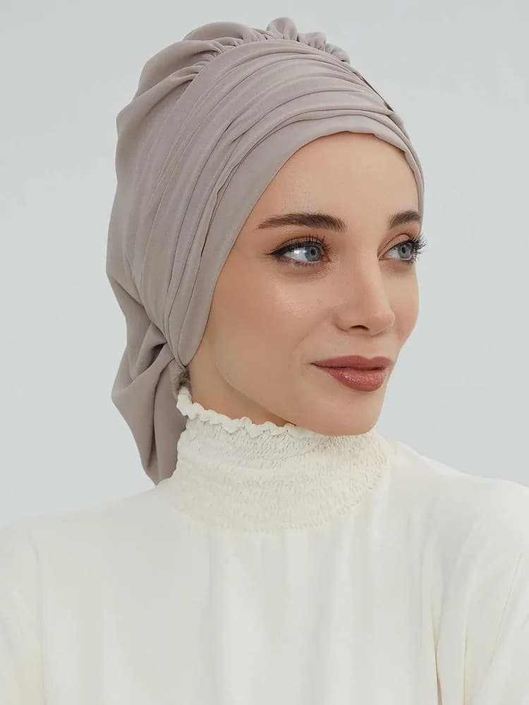 Nouveau bonnet intérieur musulman uni Hijabs pour femmes solide Hijab sous-capuchon Turban chapeau i