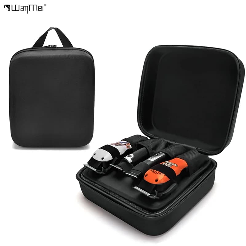 1 pièces Portable Salon de coiffure outils sac de rangement ciseaux Clips peigne étui étanche Salon 