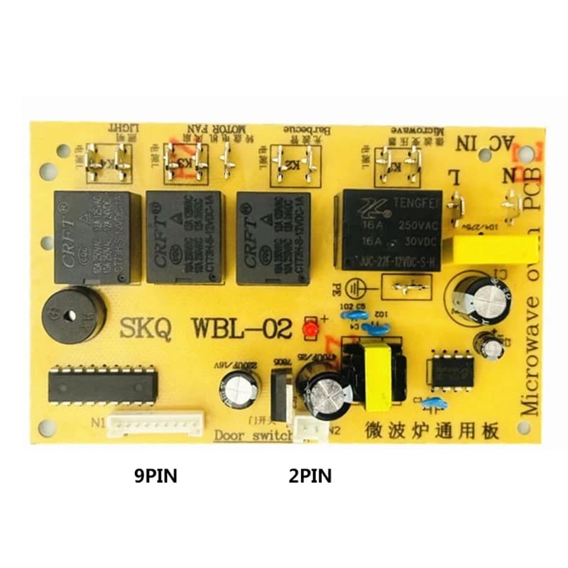 Panneau commande d'alimentation universel pour micro-ondes, réparation d'ordinateur, four à micro-on