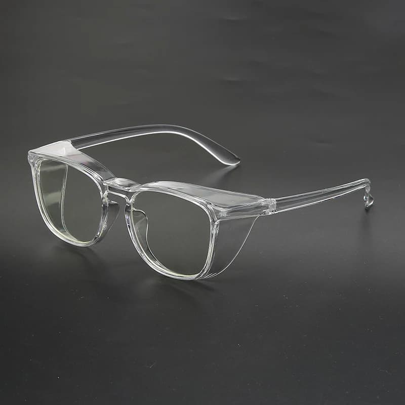 Lunettes de sécurité anti-buée avec protections latérales, lunettes anti-lumière bleue pour hommes e