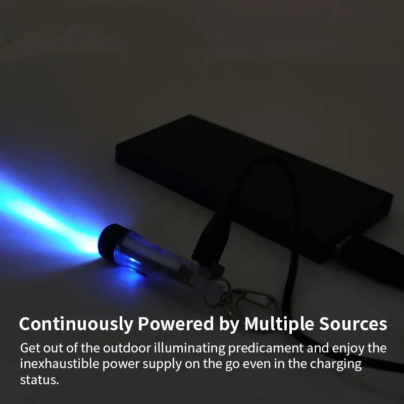 NITECORE TIKI – porte-clés Rechargeable UV, 1000mw, Identification des pierres précieuses, avec LED 