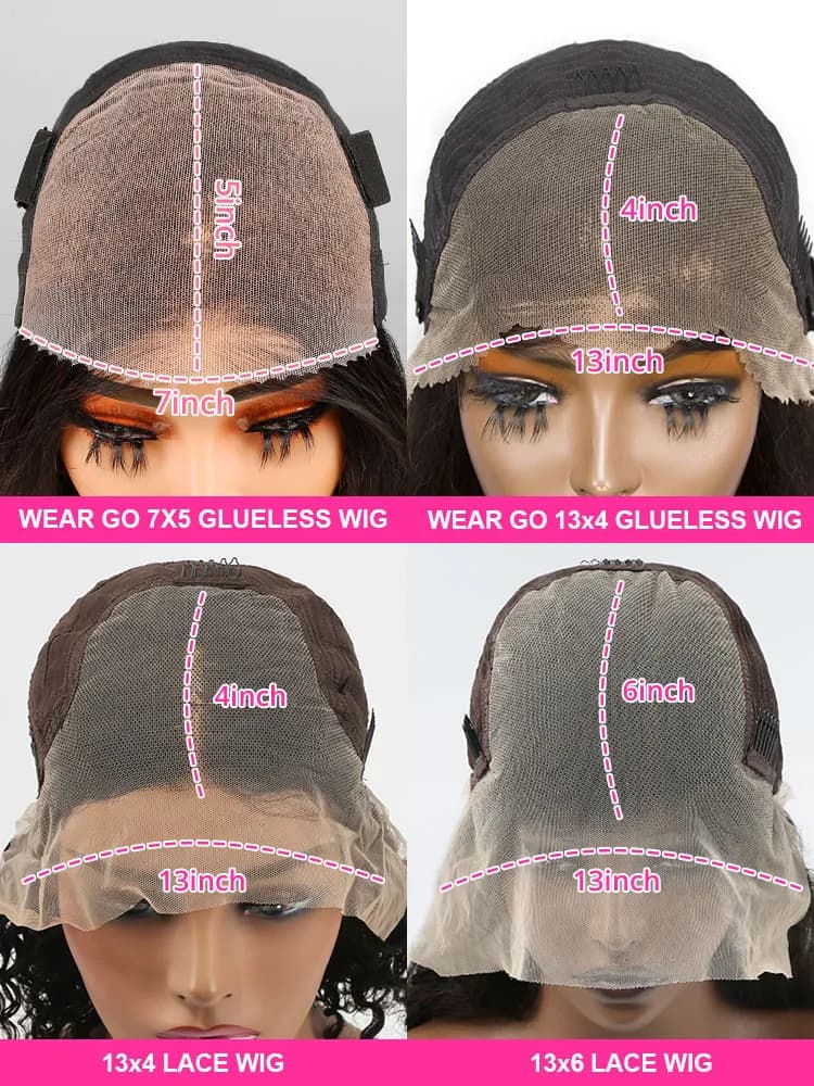 CEXXY Perruque Boucles Cheveux Humain Perruque Cheveux Humain Sans Colle perruque sans colle prête à