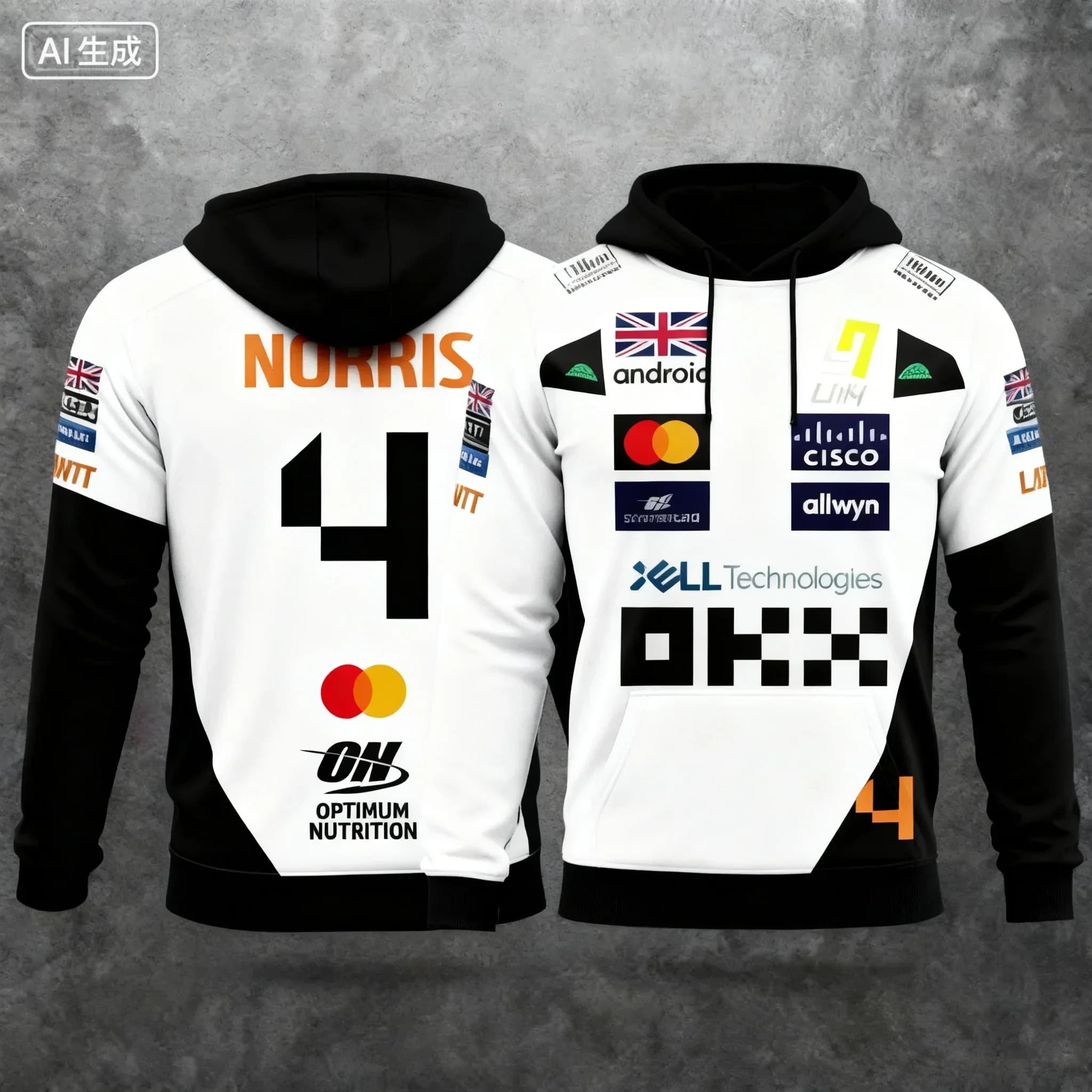 Nouvelle collection automne/hiver 2026 Lando Norris : la combinaison parfaite de sweats à capuche de