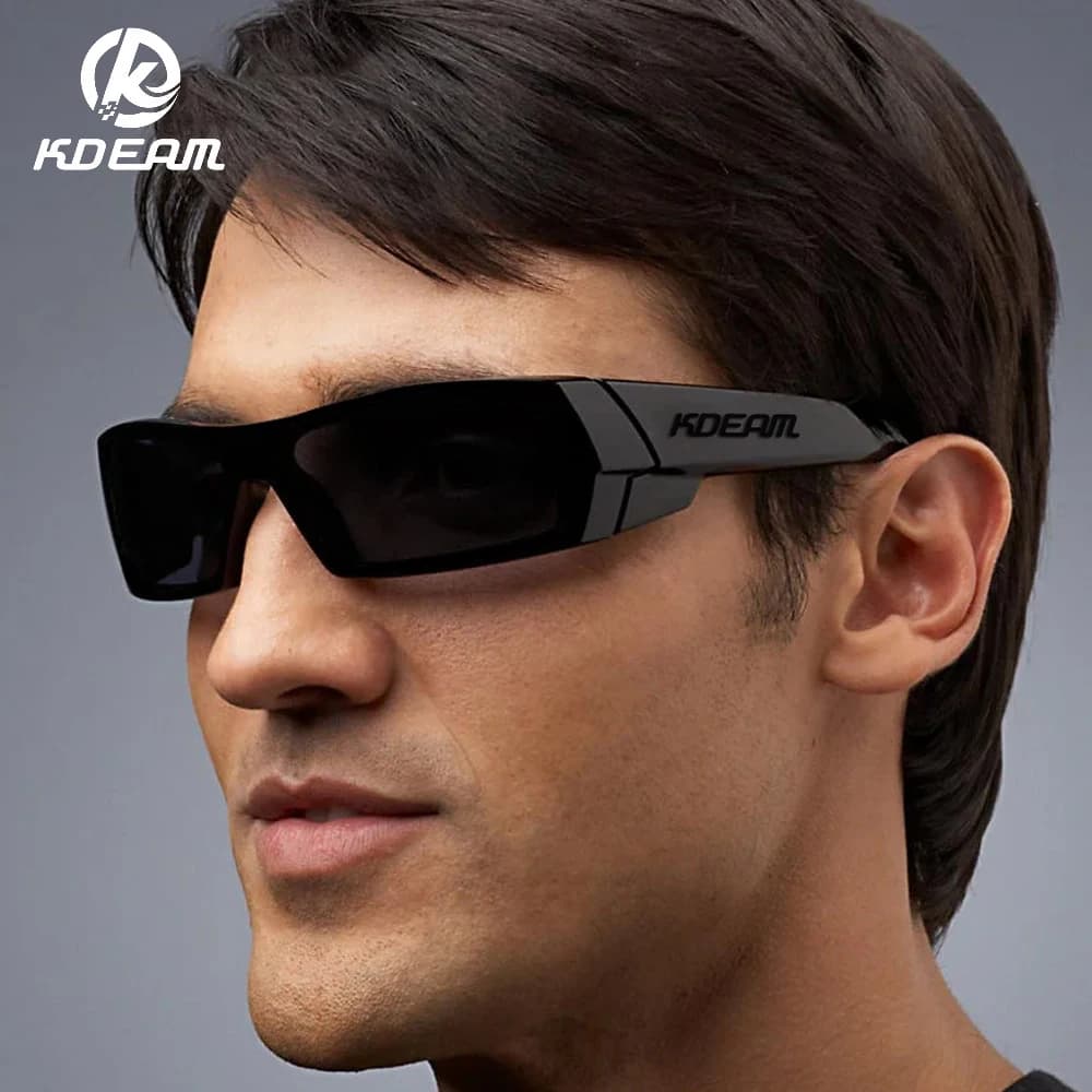 KDEAM mode lunettes de soleil polarisées hommes femmes lunettes de Sport en plein air plage pêche vo