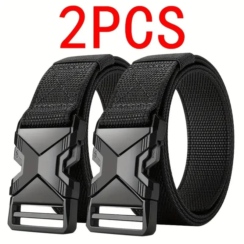 Ceinture de l'armée pour hommes, 2 pièces, chasse en plein air, tactique, alpinisme en plein air, mu