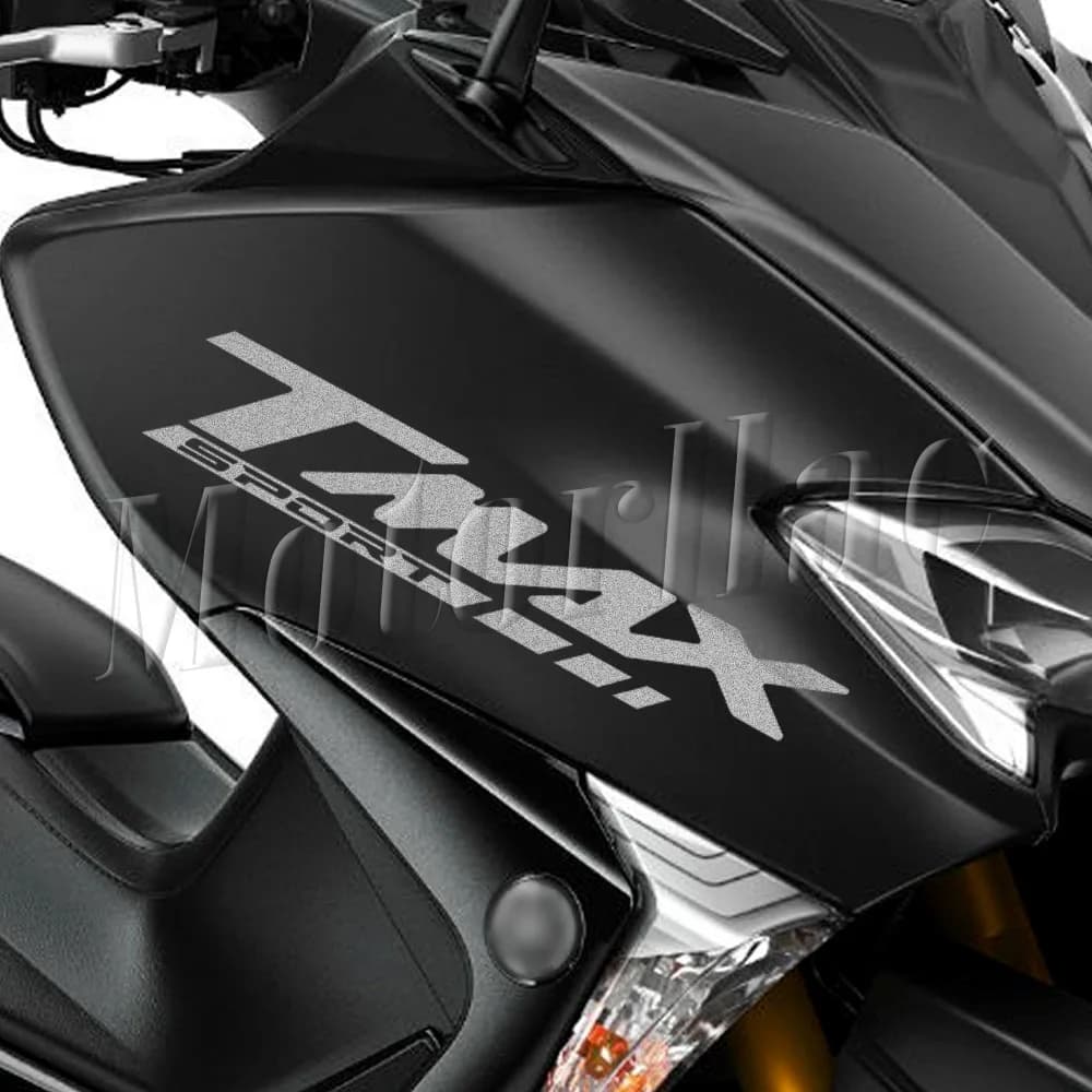 Autocollants de carénage à rayures avant TMAX pour moto et Scooter, accessoires imperméables pour TM