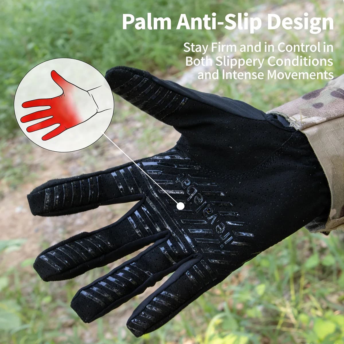 Gants tactiques d'extérieur en soie glacée à doigts complets pour la moto, compatibles écran tactile