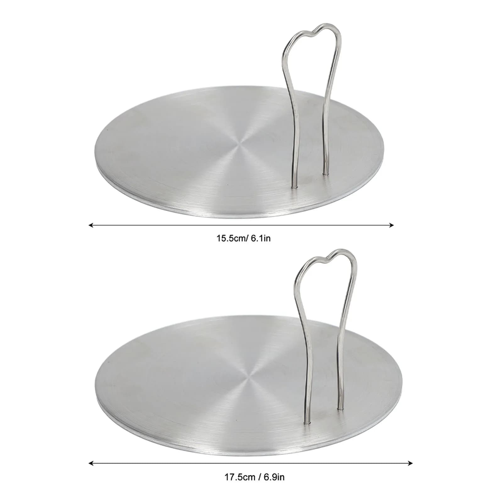 Plaque Diffuseur de Chaleur pour Cuisine Domestique, en Acier Inoxydable, Plaque à Induction, Cuisin