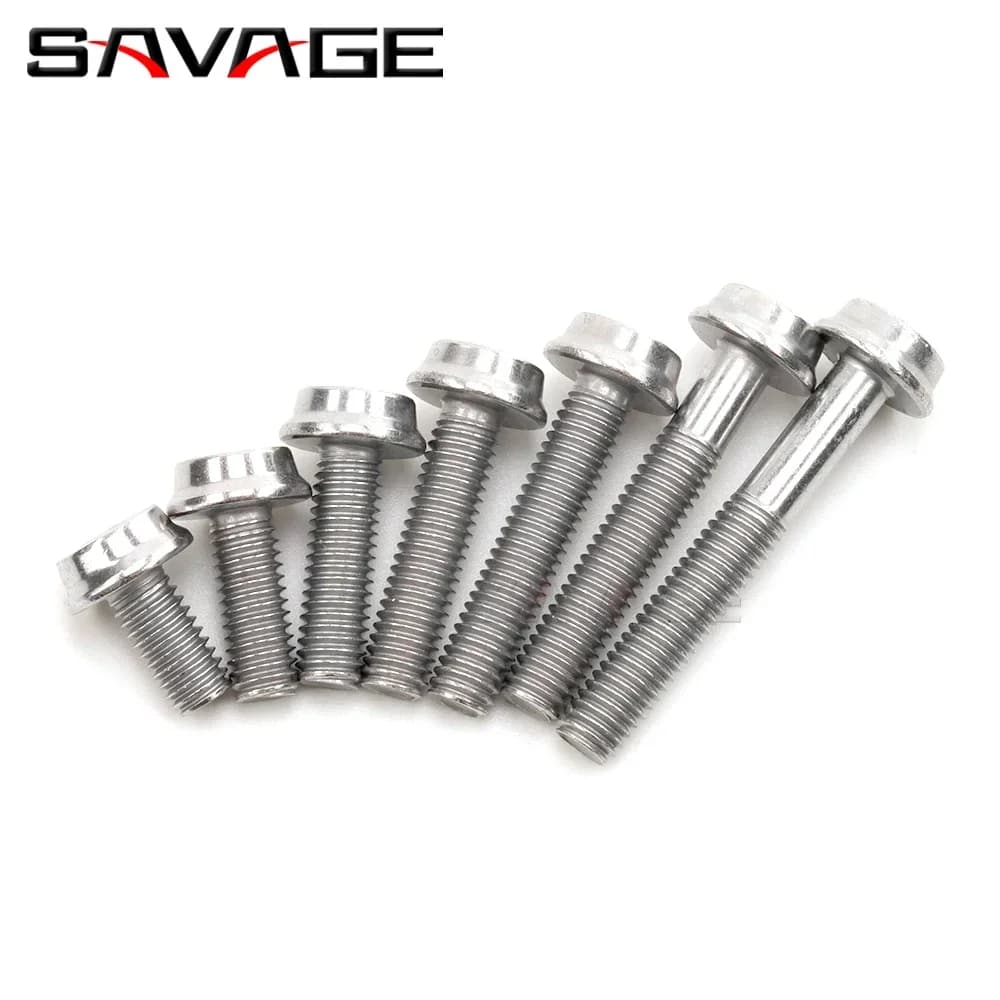 Boîtier de protection de moteur gauche droite pour Moto BMW, 6mm, boulon à vis couvert, accessoires,
