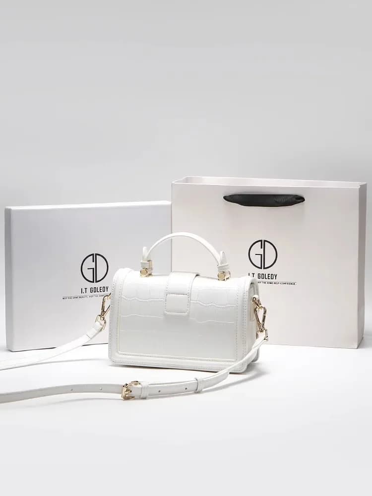 Sacs de créateurs de luxe avec cuir imprimé Alligator de haute qualité et sac à bandoulière Portable