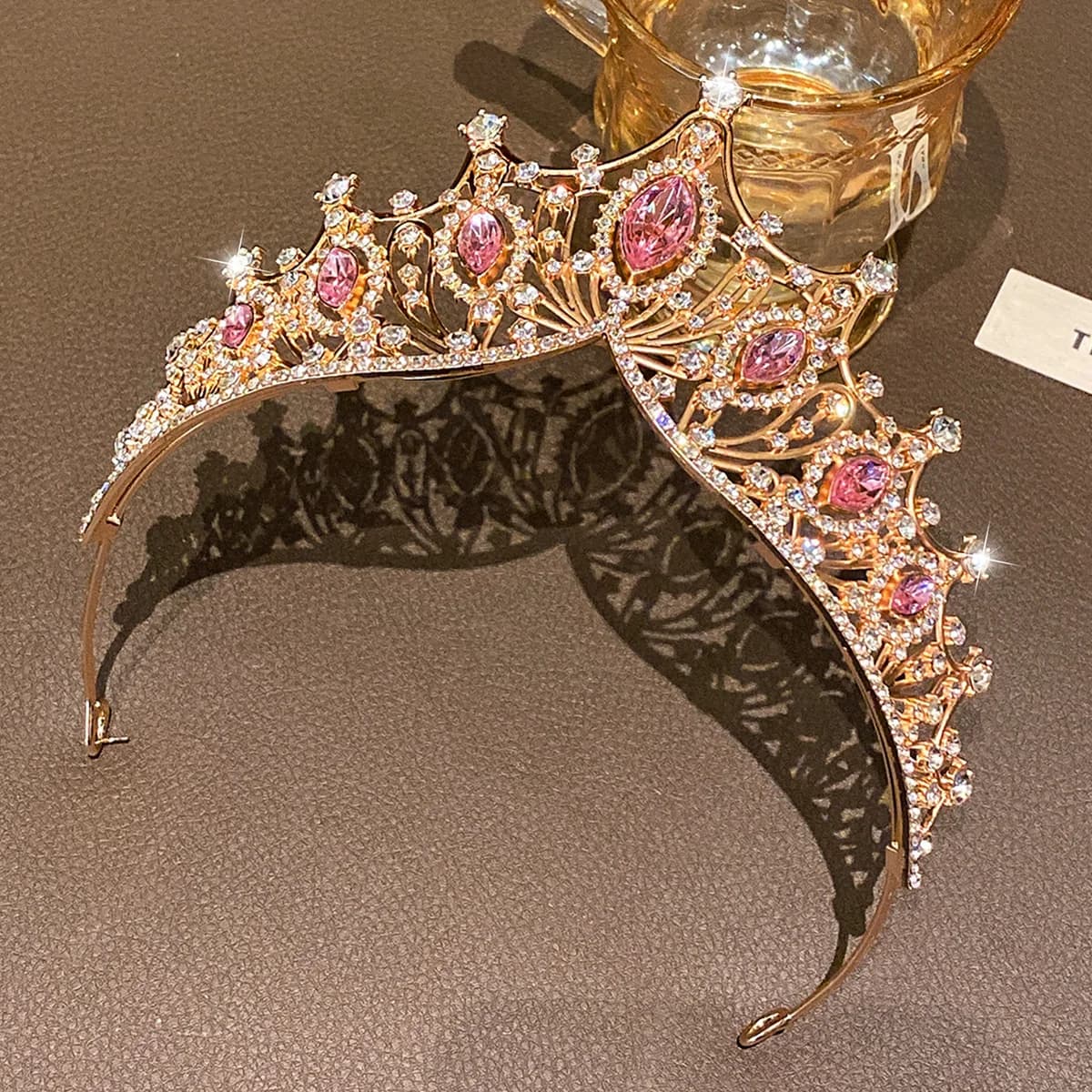 1 grande couronne, bandeau de tempérament à la mode, accessoire pour cheveux à vent doux, adapté aux