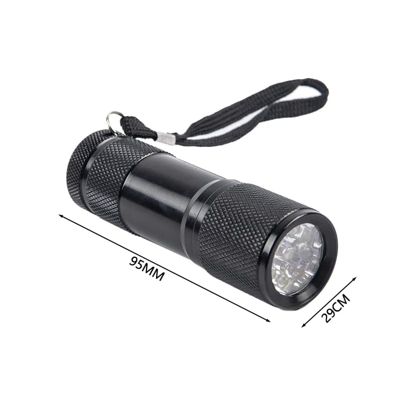 Lampe de poche LED rouge pratique, imagerie de veines infrarouges, lumière 625nm, 9 torche, pour inf