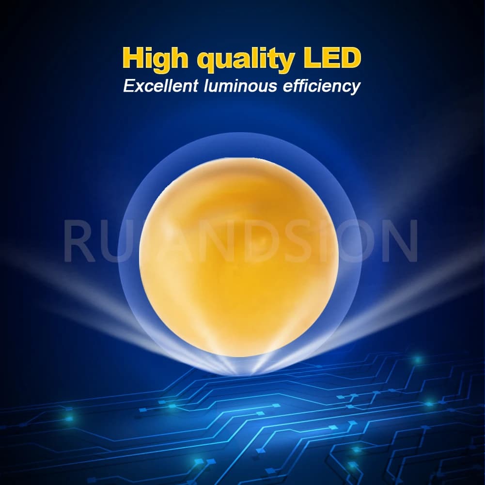 RUIAND31610-Ampoule LED à vis E5, 3V 6V 12V 24V, blanc chaud, blanc froid, 60Lm, étanche, 4.5mm, éco